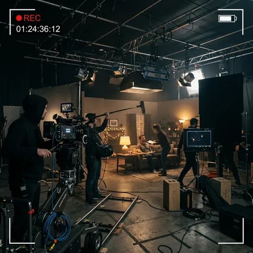 Studio shot, graded by Broll